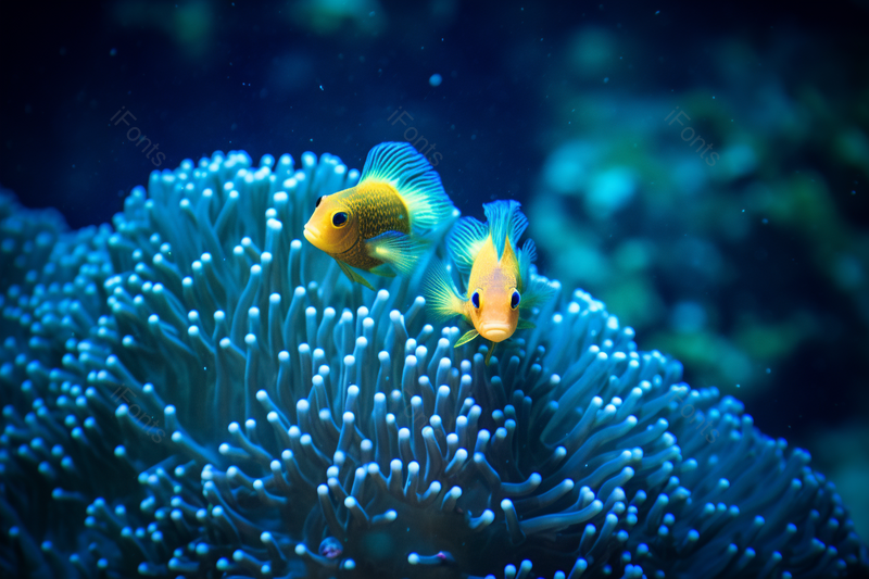 珊瑚和小鱼清晰的摄影图高清的图片清透的水底世界,高清,摄影图,摄影图片,图片大全,摄影图免费下载